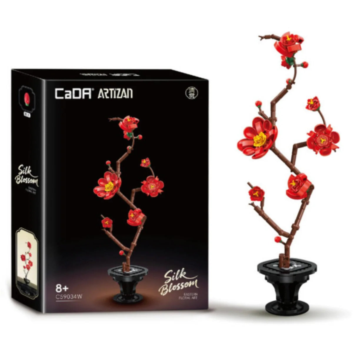 CaDA Creative - Oriental Floral Art: Silk Blossom - 305 pcs - C59034W