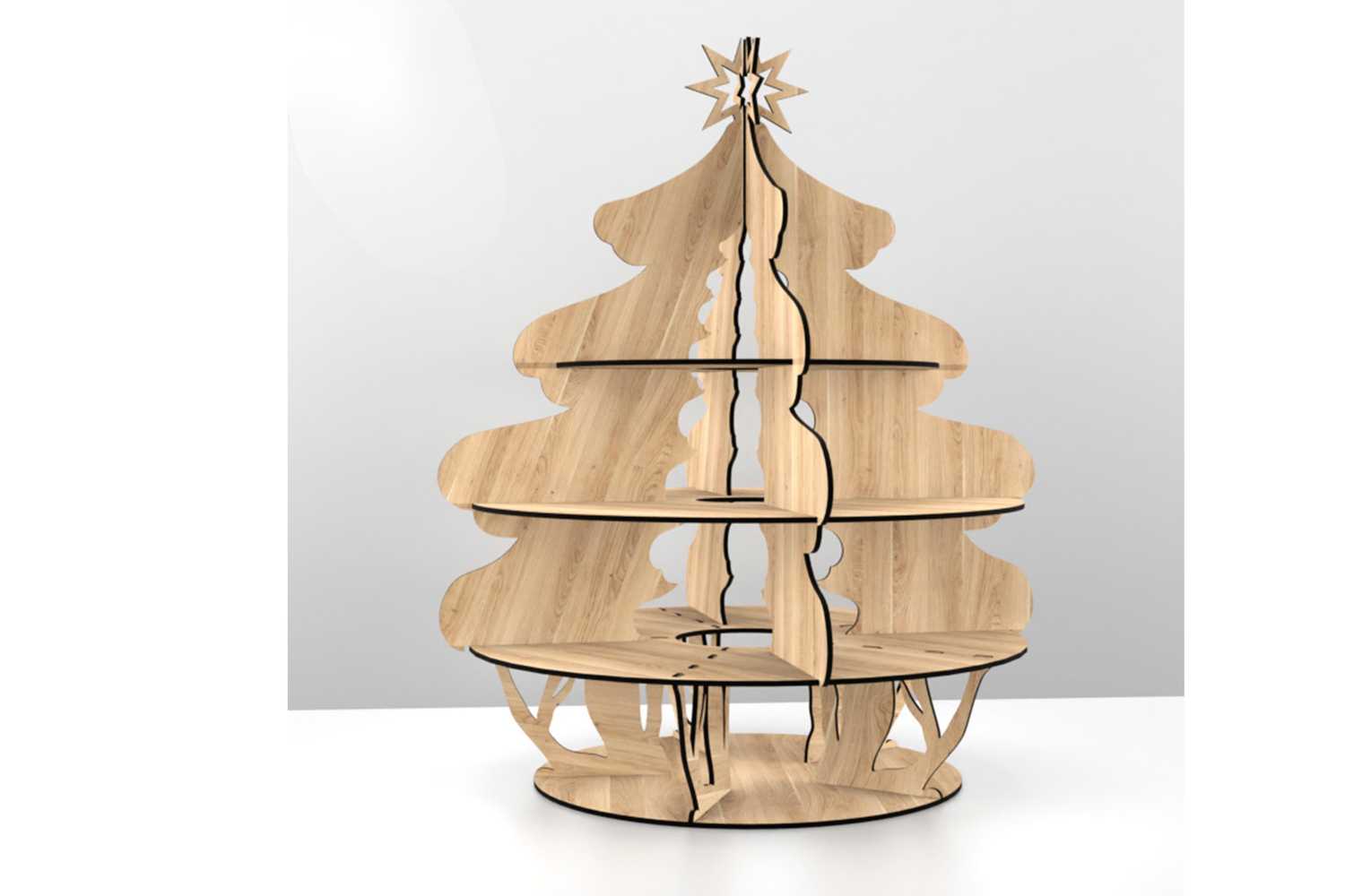 Christmas Wooden House Advent Calendar