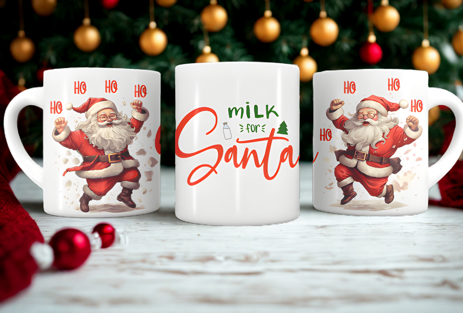 Milk for Santa Christmas Mug
