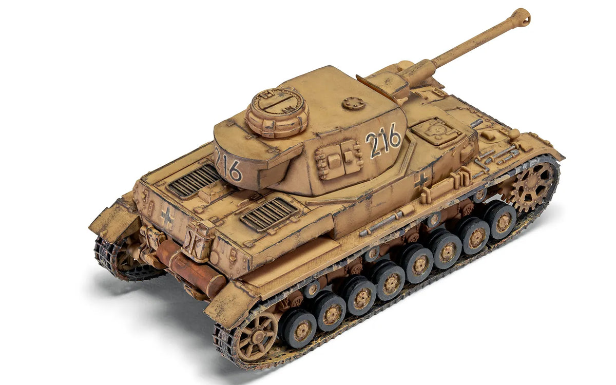 Airfix 1/72 Panzer IV Tank military Scale Model Kit WW2