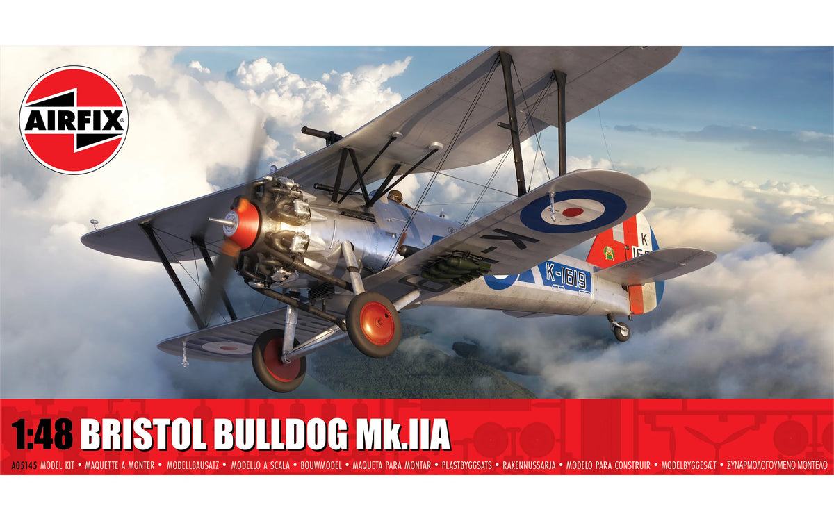 Airfix 1/48 Bristol Bulldog Mk.IIA Aircraft Scale model Kit