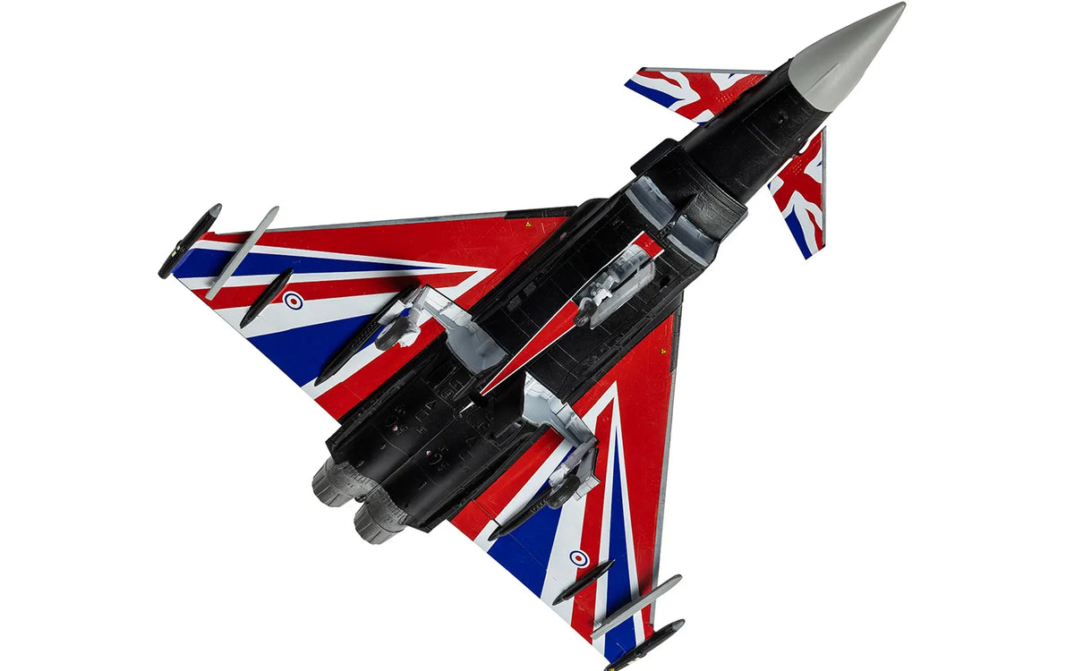 Airfix 1/72 Eurofighter Typhoon FGR.4 (Blackjack) + Shorts Tucano T.1 (Twin Pack) Scale model kit