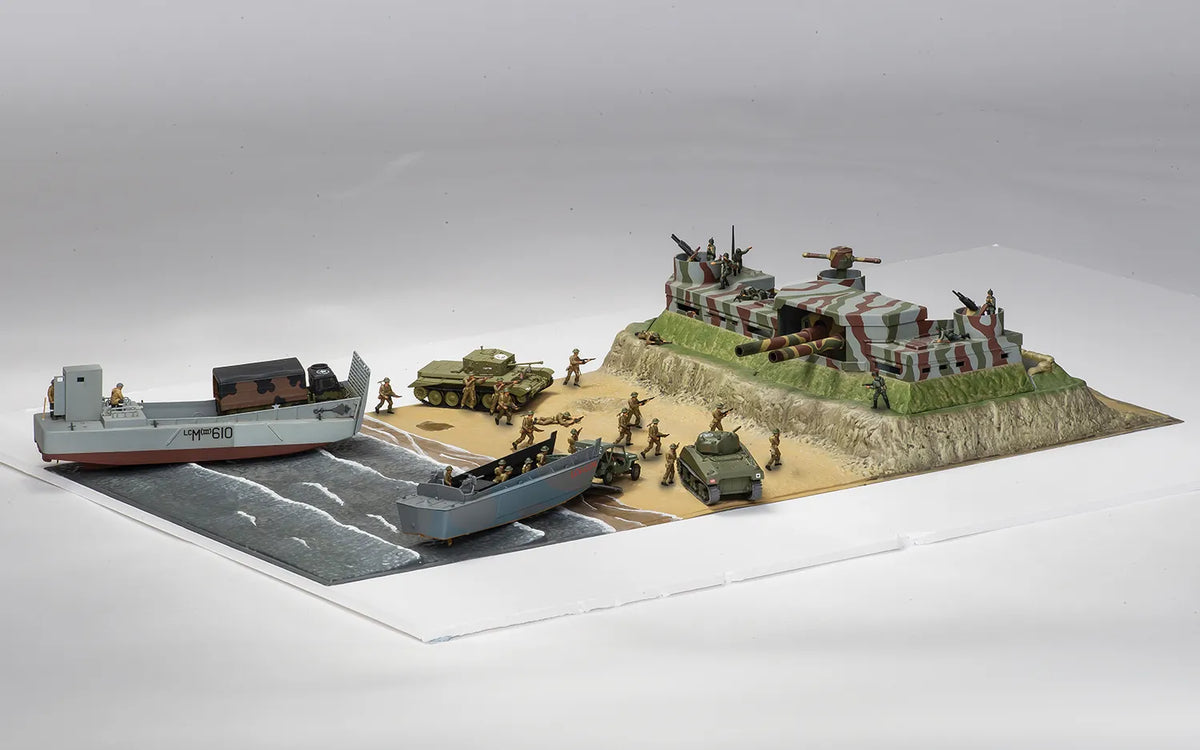 Airfix 1/72 D-Day Operation Overlord Gift Set Military Scale model Kit