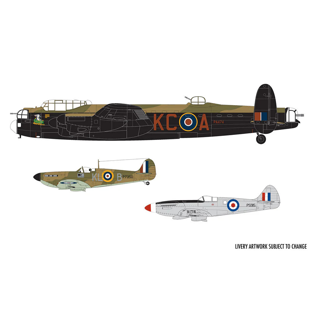 Airfix 1:72 A50182 Battle of Britain Memorial Flight Starter Set