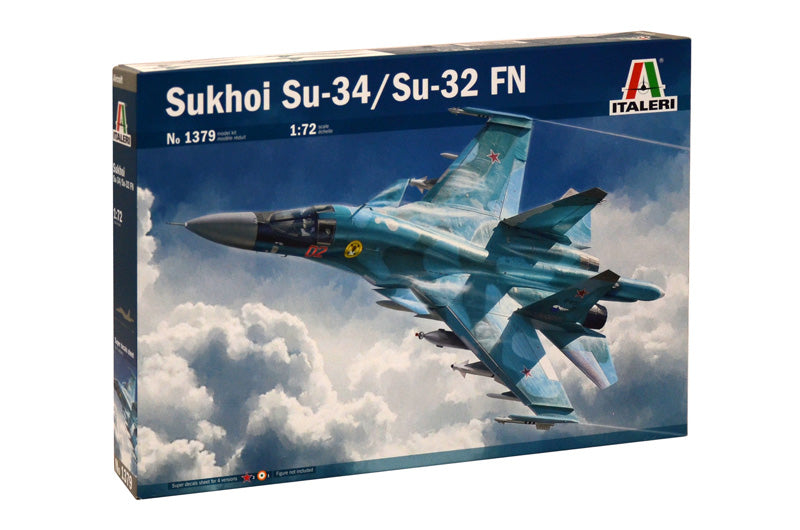 ITALERI SUKHOI SU-34 FULLBACK 1/72 scale model aircraft kit