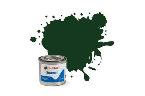 HUMBROL Enamel Model Paint 14ml - ALL COLOURS - Matt Gloss Satin Metallic Airfix