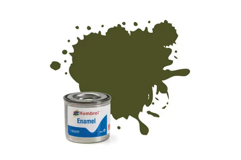 HUMBROL Enamel Model Paint 14ml - ALL COLOURS - Matt Gloss Satin Metallic Airfix