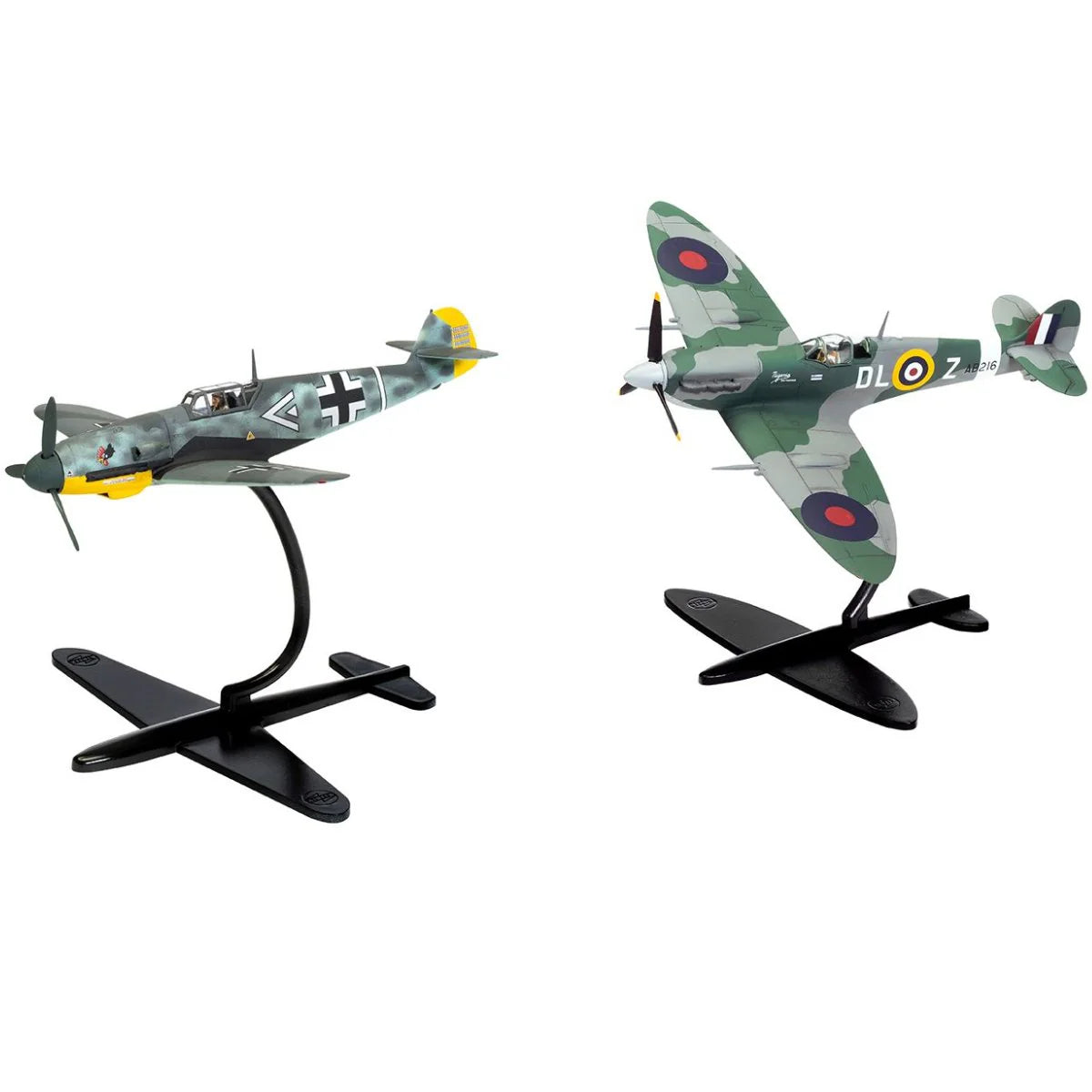 Airfix 1:72 A50194 Supermarine Spitfire Mk.Vc vs Bf109F-4 Dogfight Double Gift Set