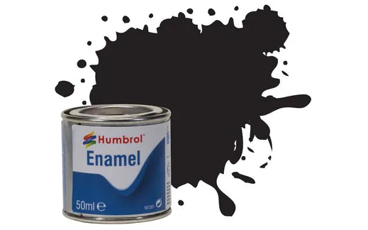 HUMBROL Enamel Model Paint 14ml - ALL COLOURS - Matt Gloss Satin Metallic Airfix