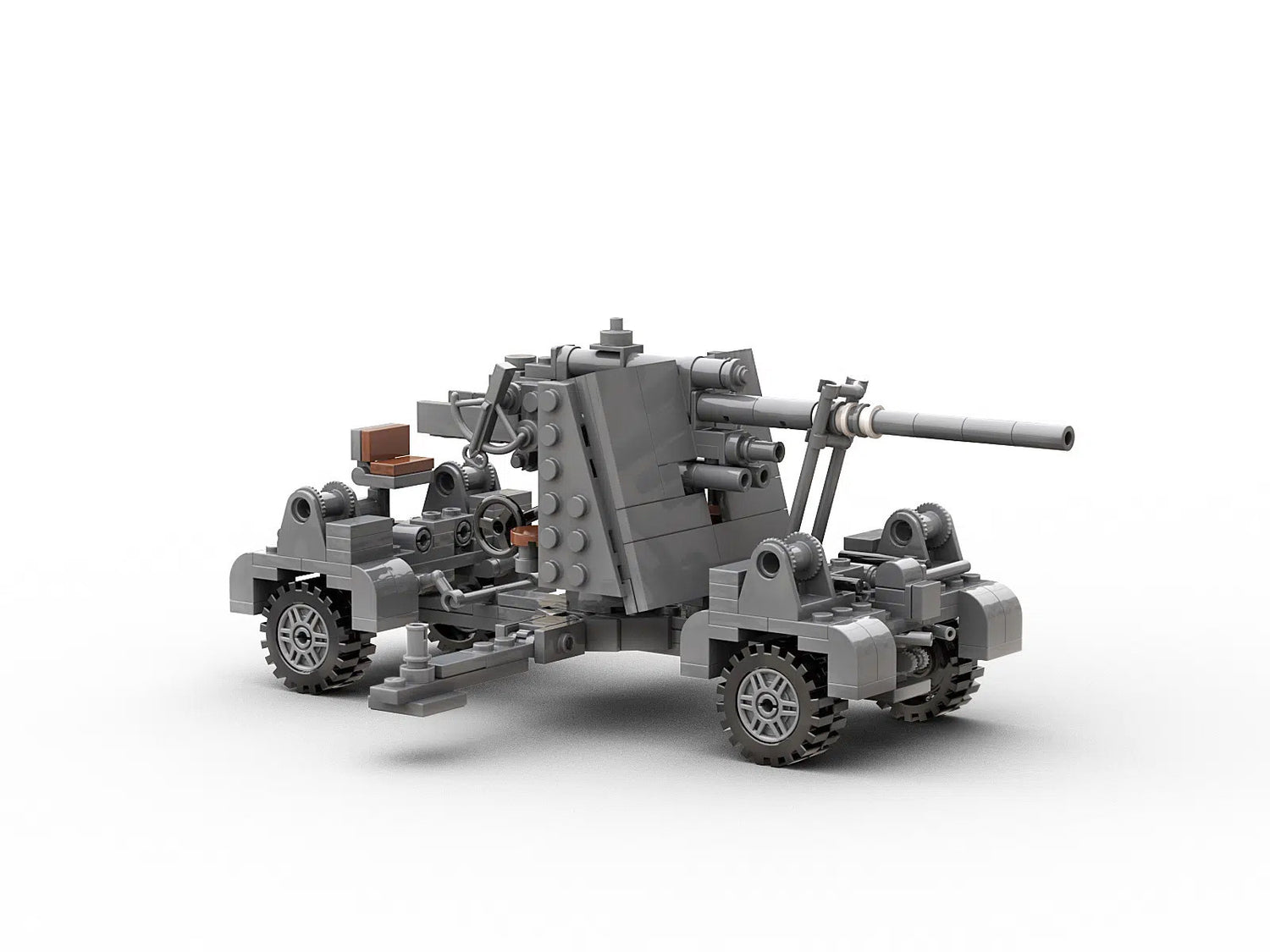 88mm Flak 36 Artillery Military Building Block Set