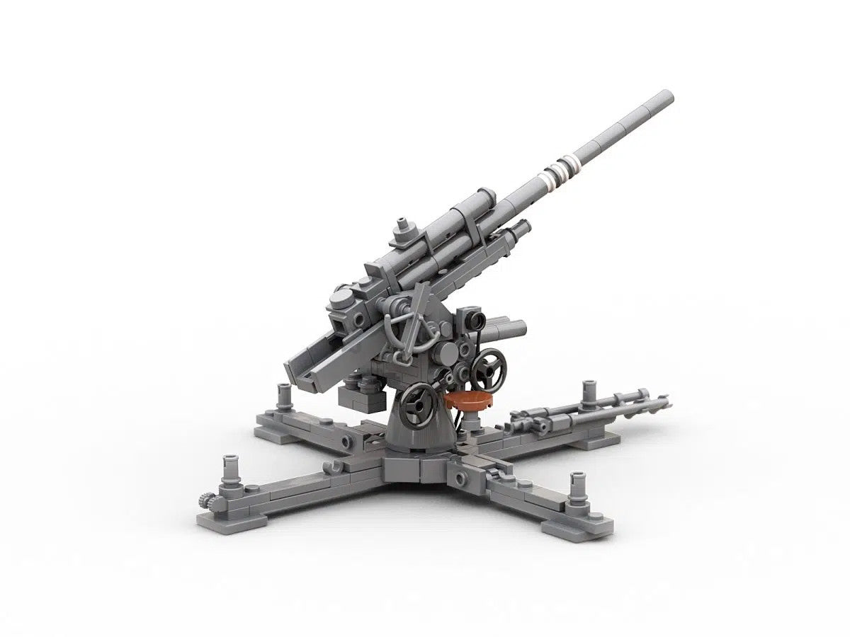 88mm Flak 36 Artillery Military Building Block Set