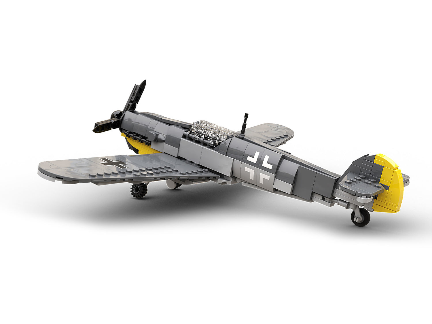 Messerschmitt Bf 109 Plane Military Building Block Set