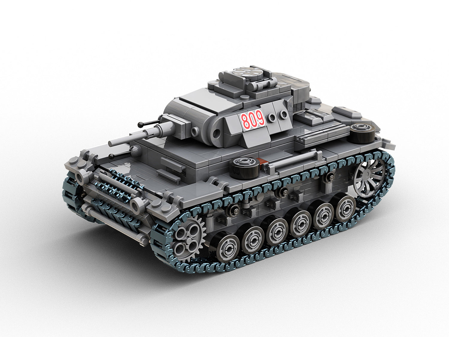 Panzer 3 Tank Building Block Set