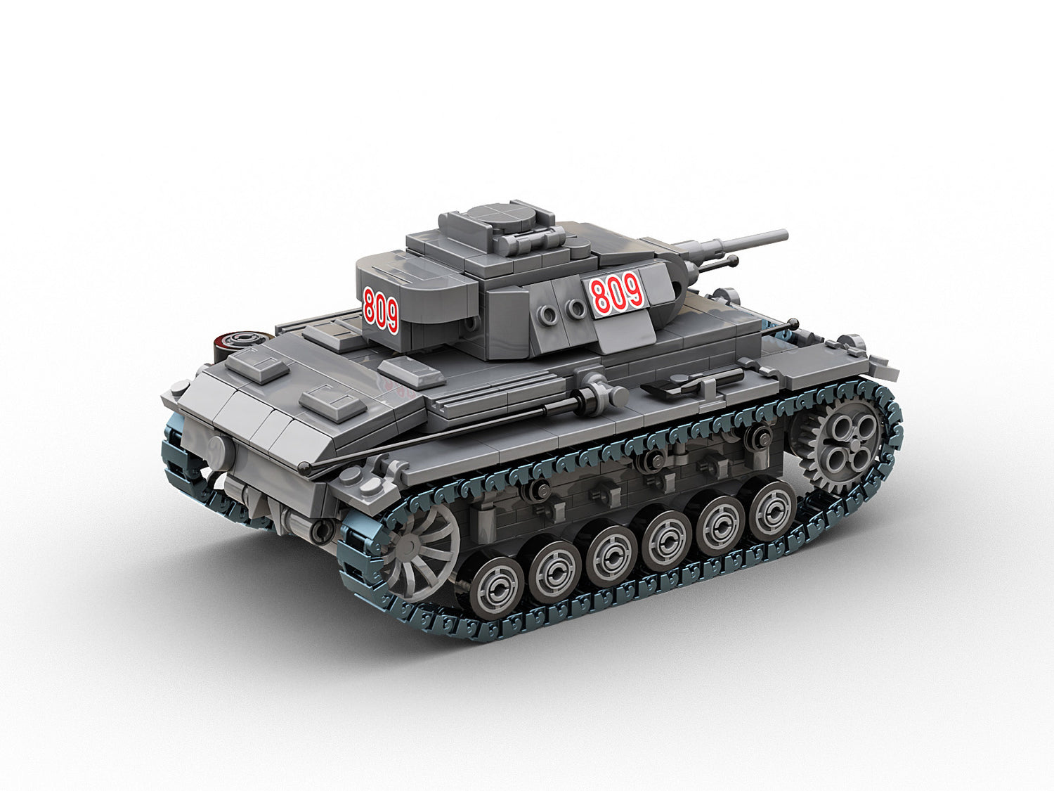 Panzer 3 Tank Building Block Set