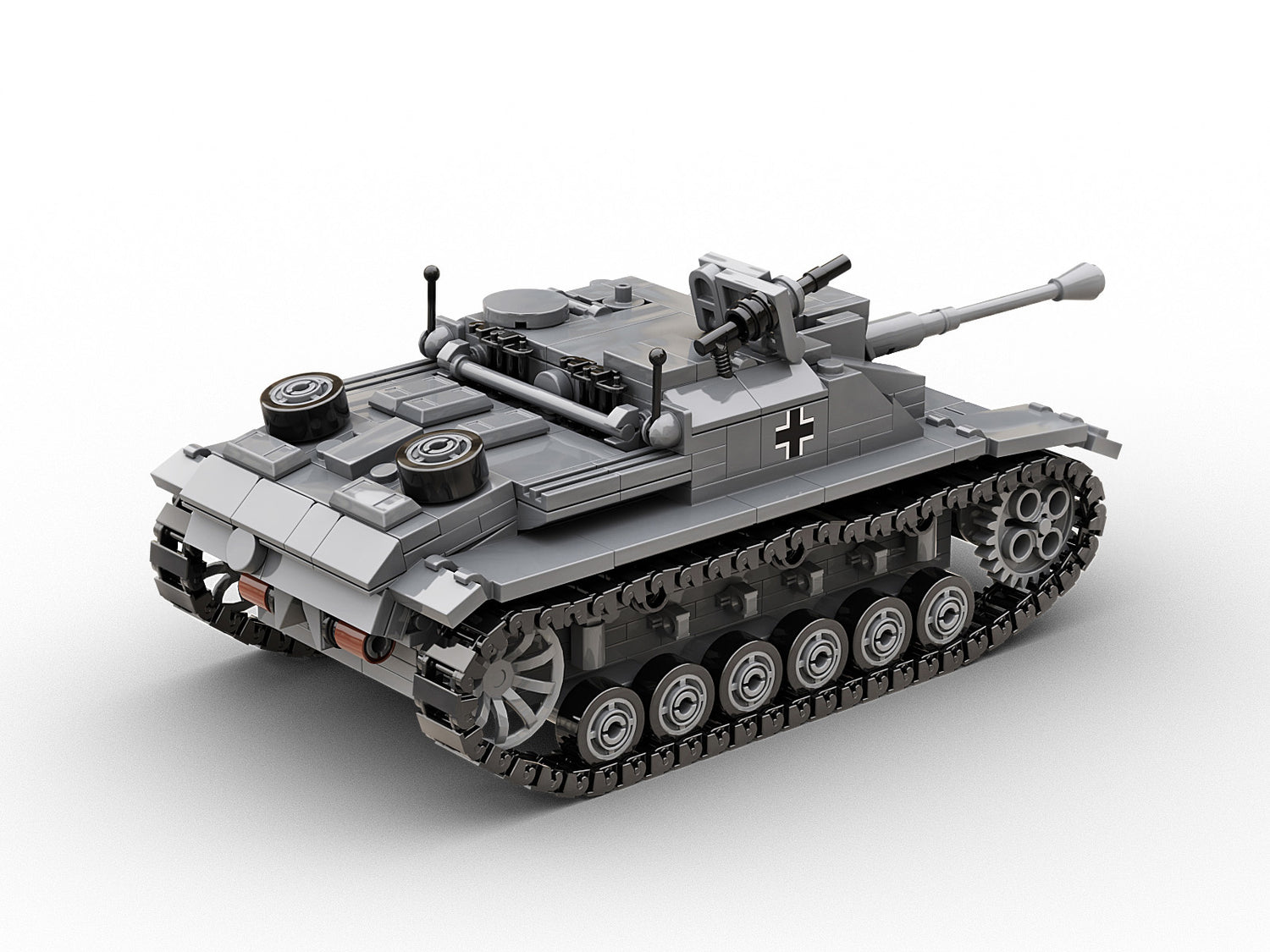 StuG lll Ausf. G Tank Destroyer Tank Building Block Set