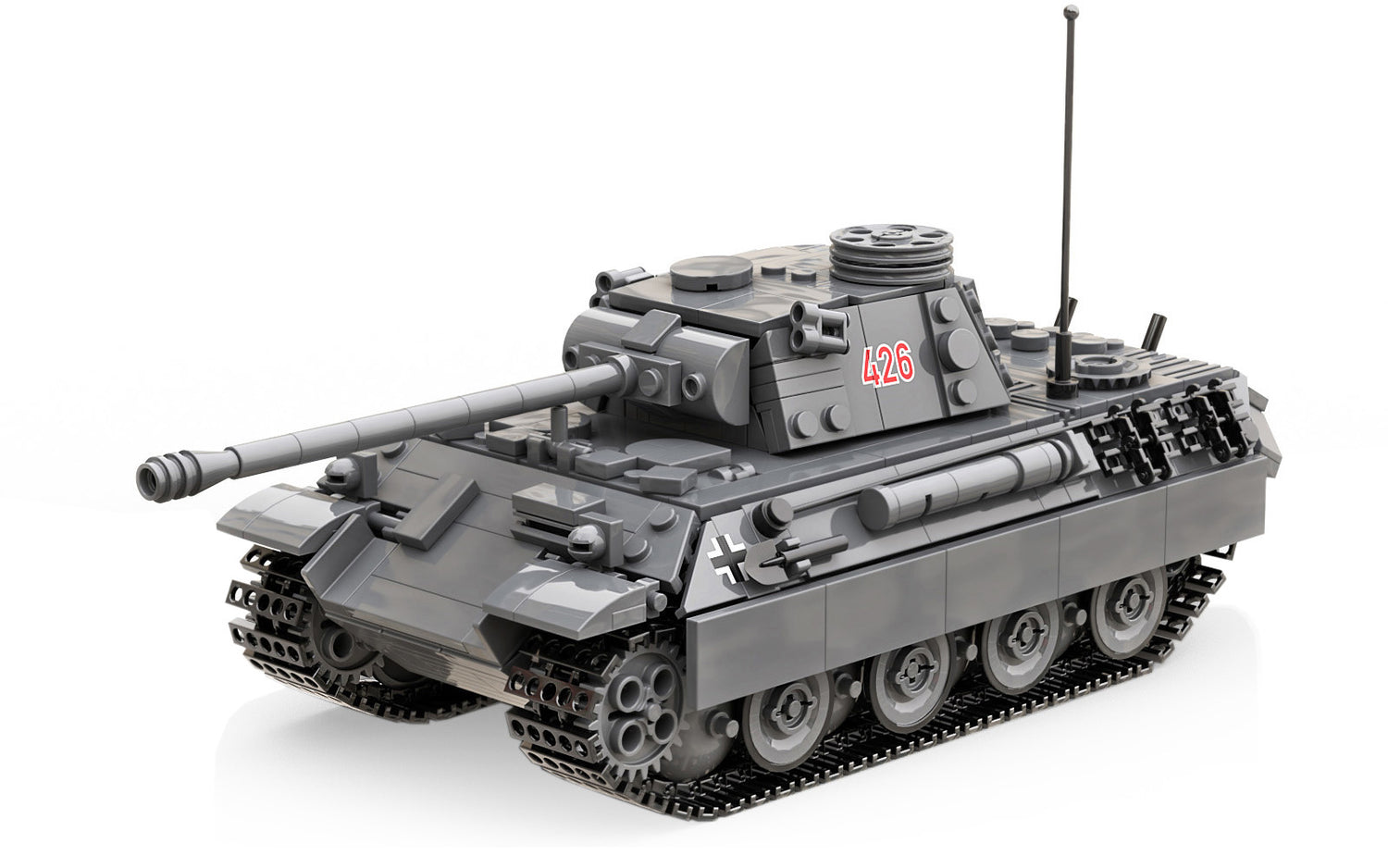 Panther Ausf D Buildamy Military Tank Building Block Set
