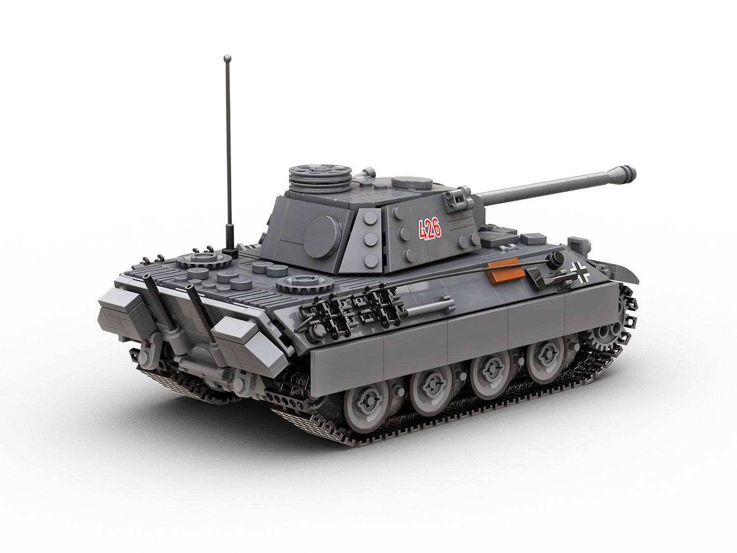 Panther Ausf D Buildamy Military Tank Building Block Set