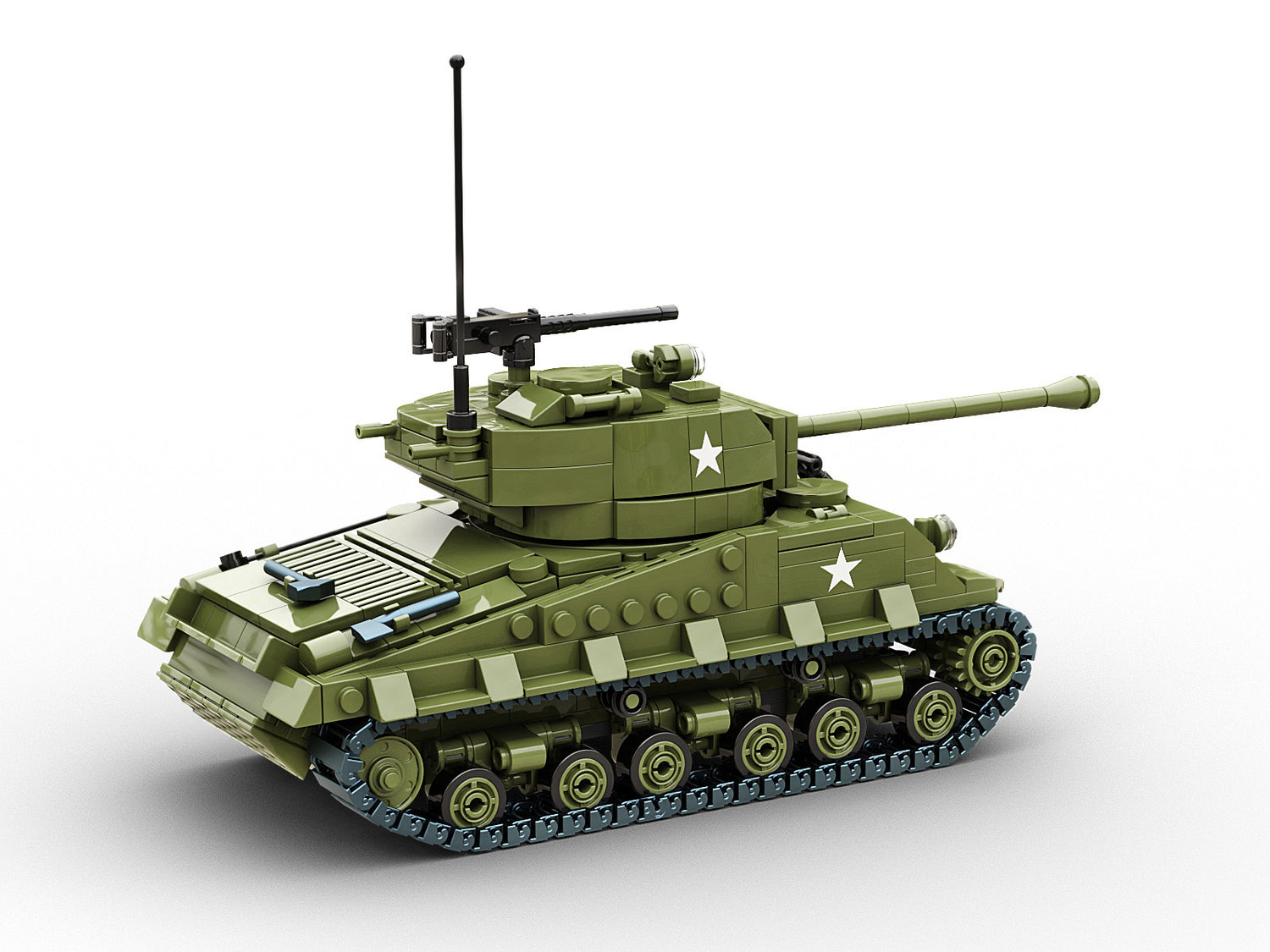M4A3E8 Easy8 Buildamy Military Building Block Set
