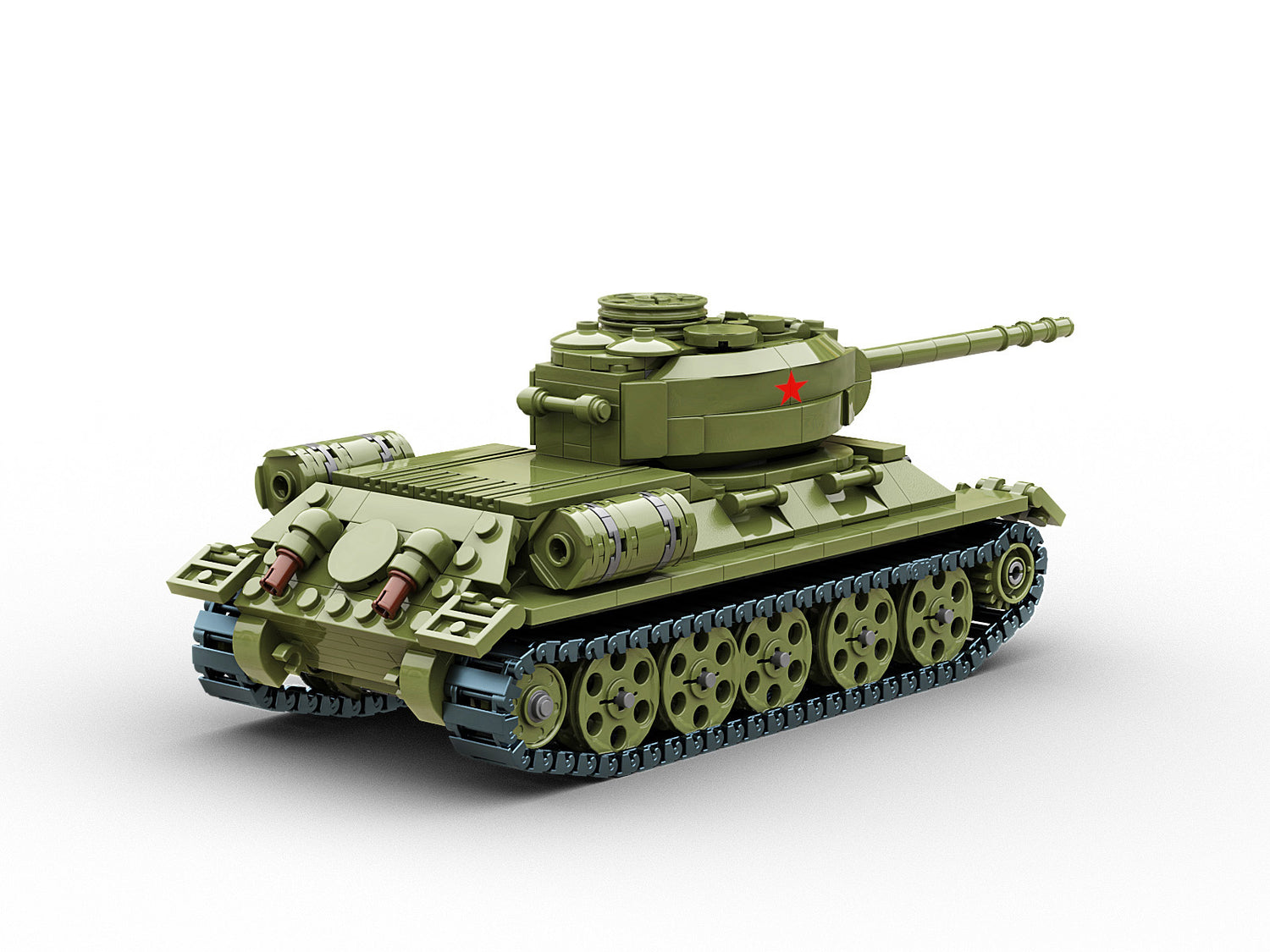 Soviet T34/85 Buildamy Military Building Block Set