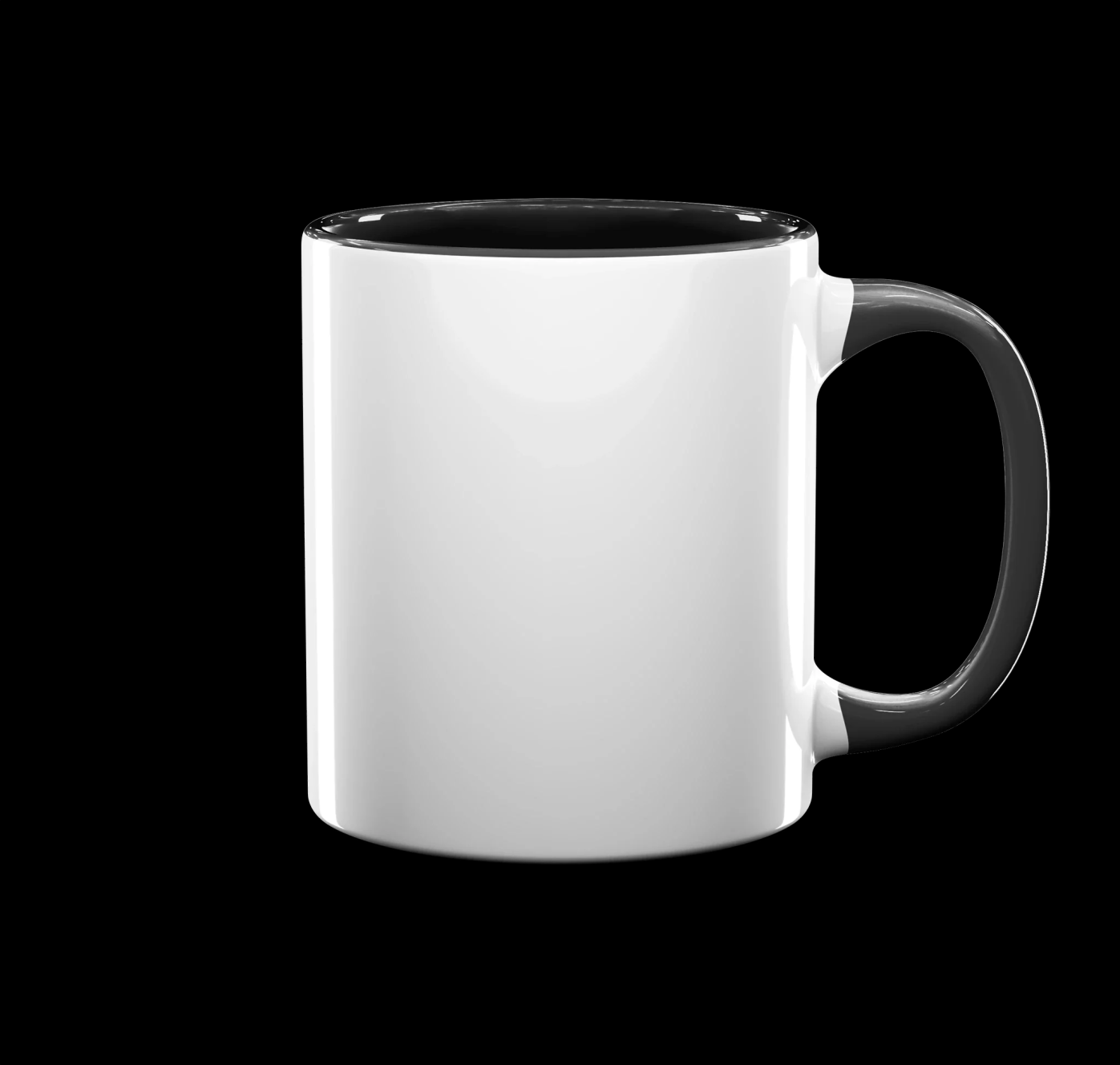 Personalised Monogram Flowers initial name mug