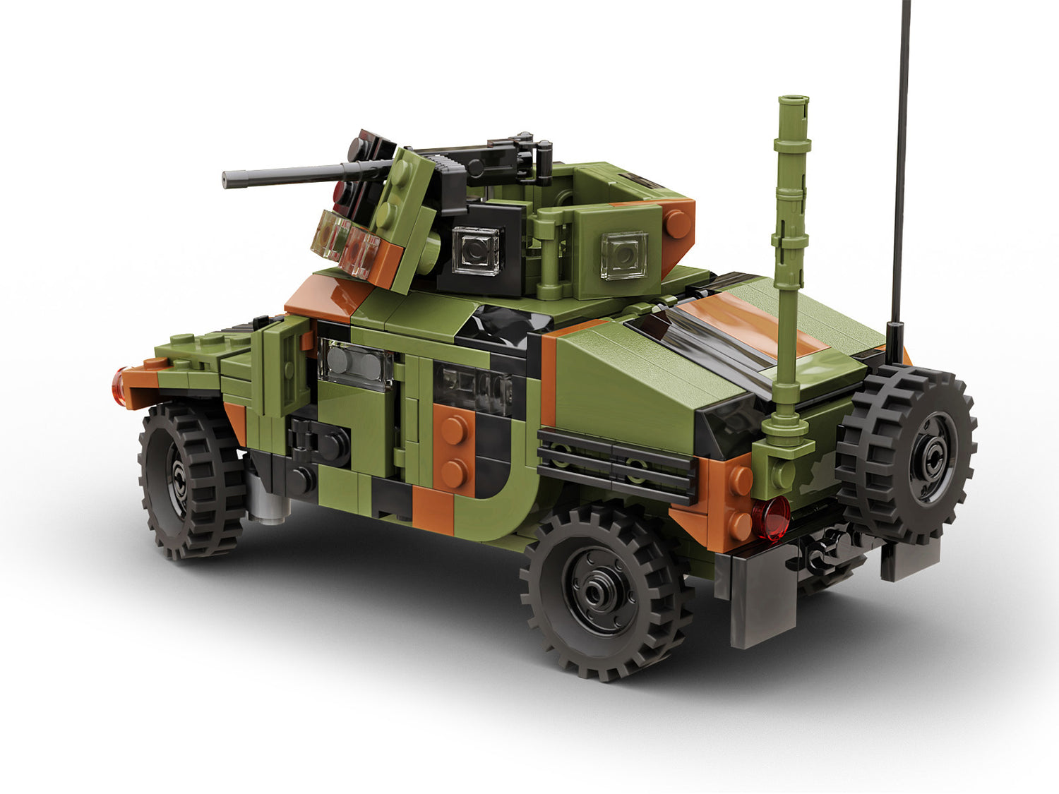 Humvee M1151Â Combat Vehicle Military Building Block Set
