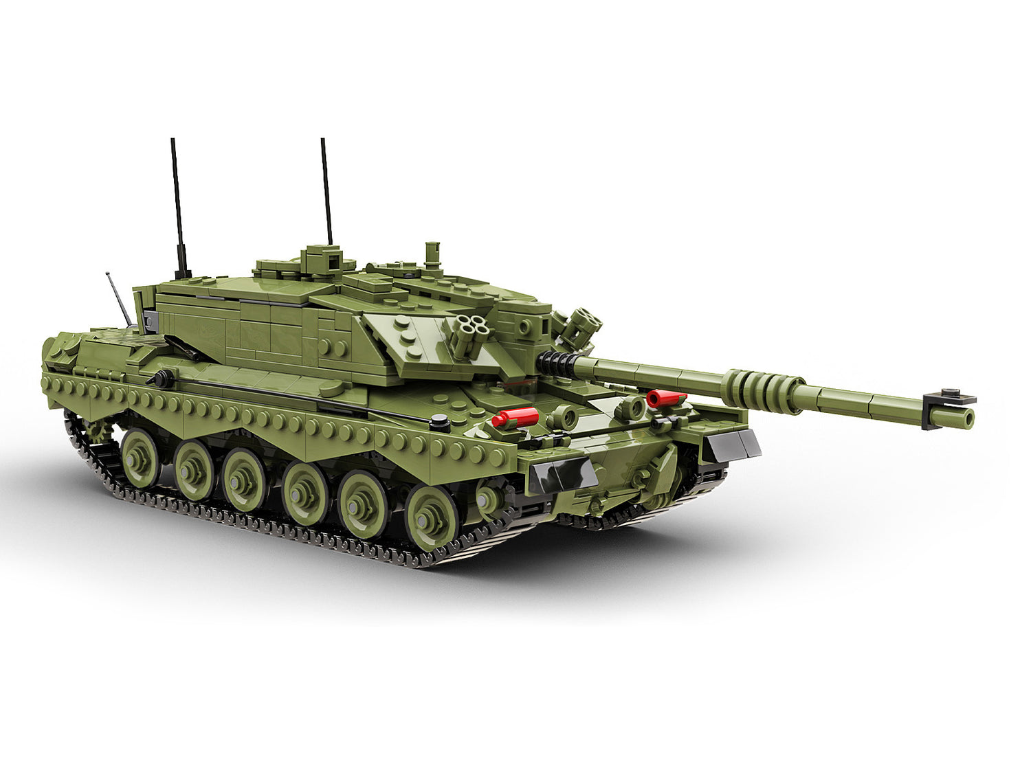 Challenger 2 Main Battle Tank Military Building Block Set
