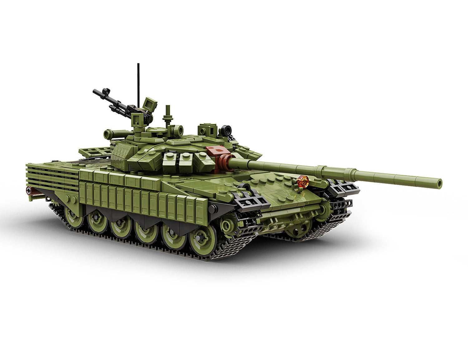T-72 B3 Main Battle Tank Military Building Block Set