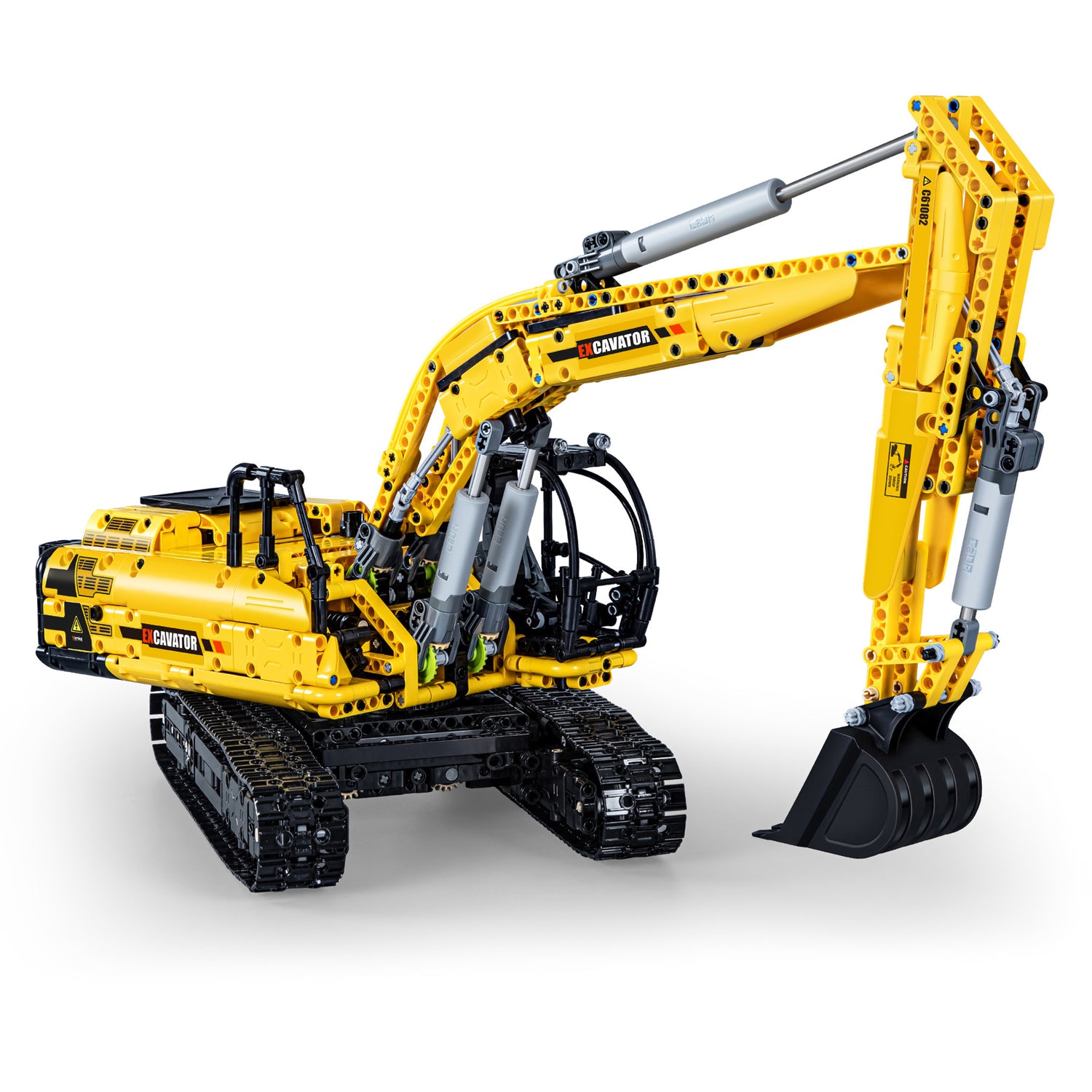 Cada Functional Excavator - 1702 pcs Digger Block Model Kit C61082W