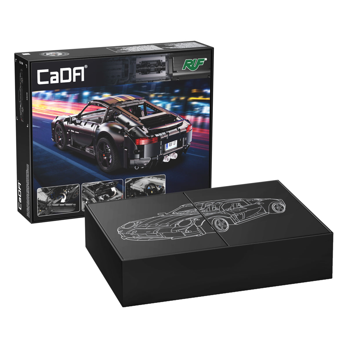 CaDA 1:10 RUF GT - 1655 pcs Sports Car Building Block Set