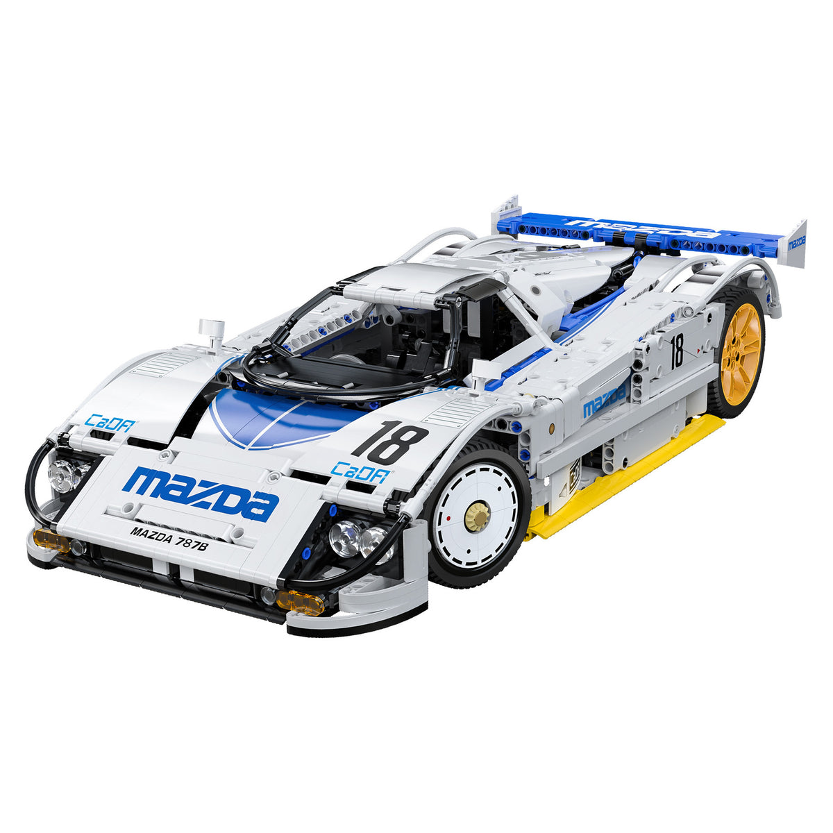 CaDA 1:10 Mazda 787B Race Car - 1797 pcs Building Block Set  C63007W