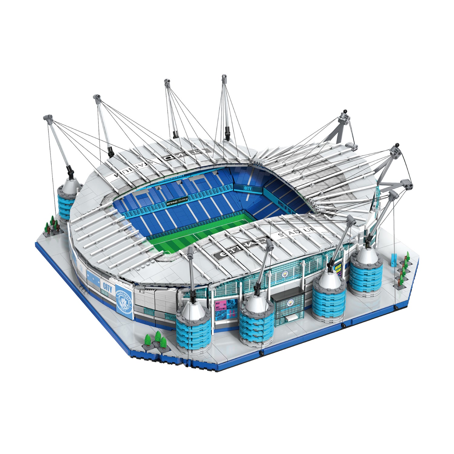 CaDa Manchester City Stadium - 4473 pcs Building block kit C66022W