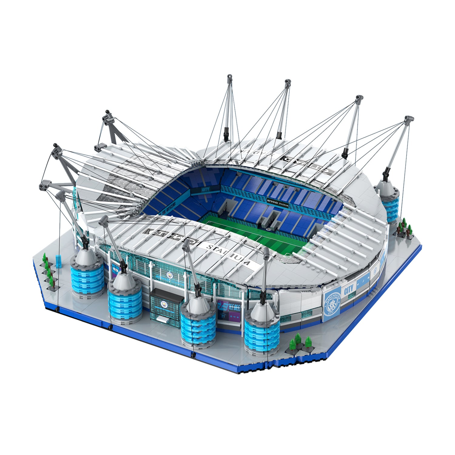 CaDa Manchester City Stadium - 4473 pcs Building block kit C66022W