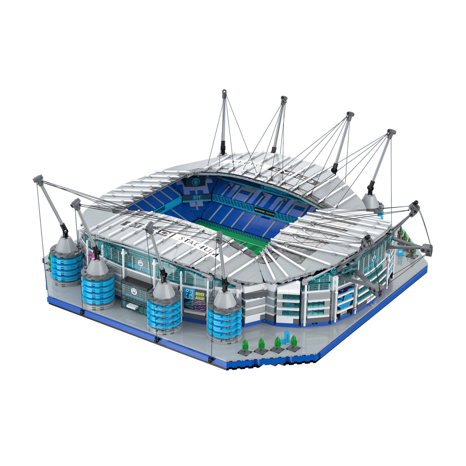 CaDa Manchester City Stadium - 4473 pcs Building block kit C66022W