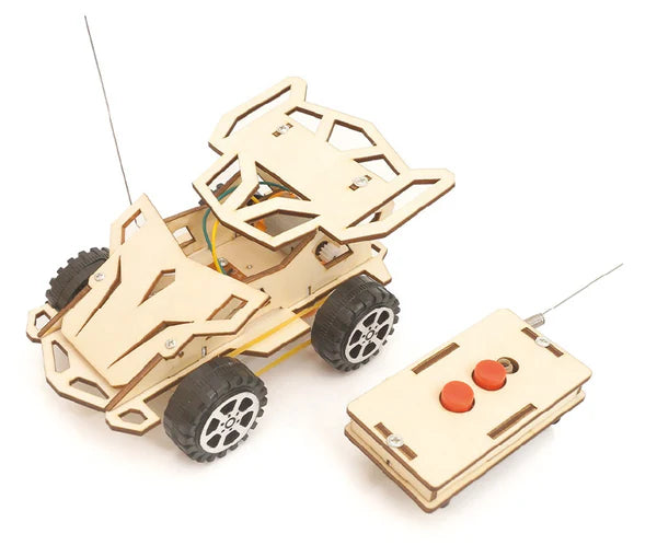 Build you own working remote controlled wooden car Christmas