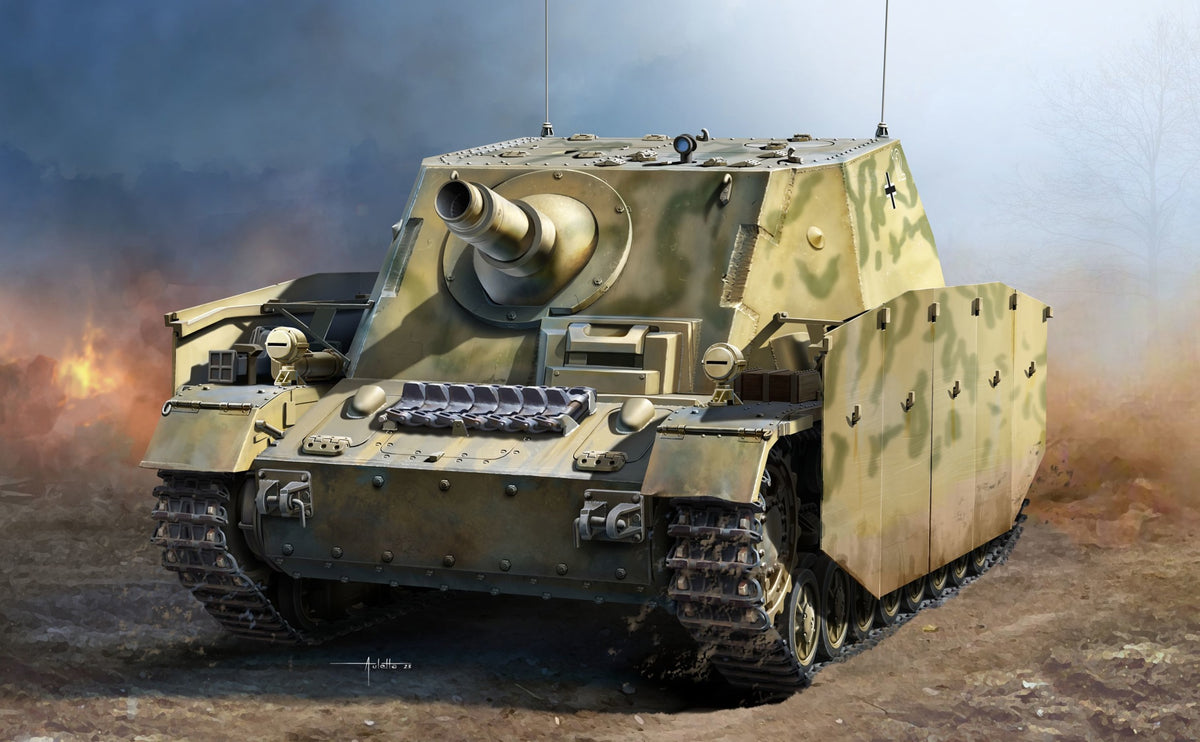 Dragon 1/35 Sd.Kfz.166 Stu.Pz.IV 'Brummbar' Early Production Scale model kit