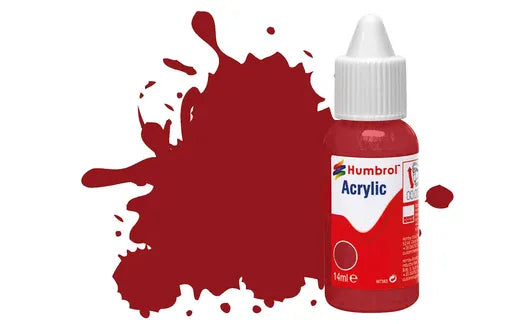 HUMBROL Acrylic Dropper Bottle Model Paint 14ml ALL COLOURS Matt Gloss Satin Airfix