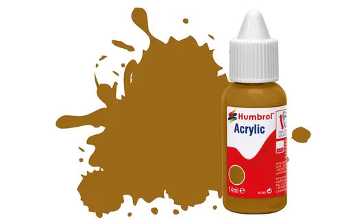 HUMBROL Acrylic Dropper Bottle Model Paint 14ml ALL COLOURS Matt Gloss Satin Airfix