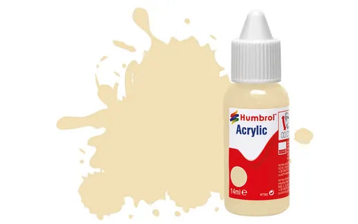 HUMBROL Acrylic Dropper Bottle Model Paint 14ml ALL COLOURS Matt Gloss Satin Airfix