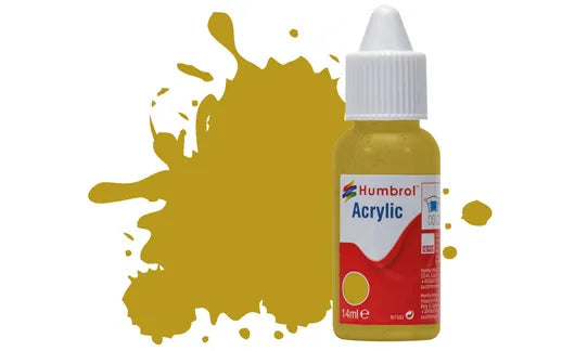HUMBROL Acrylic Dropper Bottle Model Paint 14ml ALL COLOURS Matt Gloss Satin Airfix