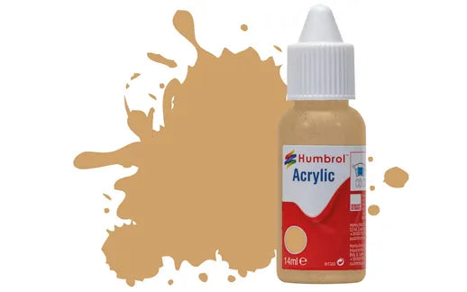 HUMBROL Acrylic Dropper Bottle Model Paint 14ml ALL COLOURS Matt Gloss Satin Airfix
