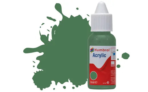 HUMBROL Acrylic Dropper Bottle Model Paint 14ml ALL COLOURS Matt Gloss Satin Airfix