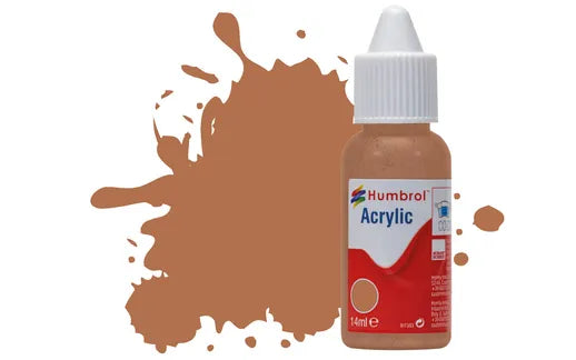 HUMBROL Acrylic Dropper Bottle Model Paint 14ml ALL COLOURS Matt Gloss Satin Airfix
