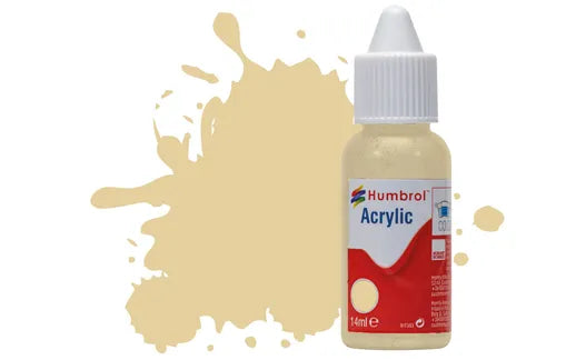 HUMBROL Acrylic Dropper Bottle Model Paint 14ml ALL COLOURS Matt Gloss Satin Airfix