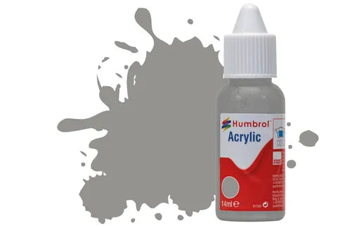 HUMBROL Acrylic Dropper Bottle Model Paint 14ml ALL COLOURS Matt Gloss Satin Airfix
