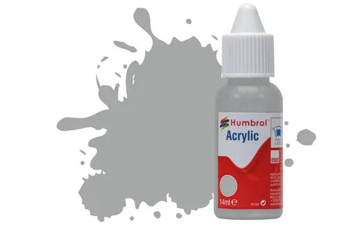 HUMBROL Acrylic Dropper Bottle Model Paint 14ml ALL COLOURS Matt Gloss Satin Airfix