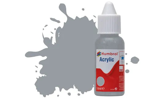 HUMBROL Acrylic Dropper Bottle Model Paint 14ml ALL COLOURS Matt Gloss Satin Airfix