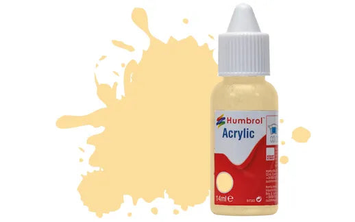 HUMBROL Acrylic Dropper Bottle Model Paint 14ml ALL COLOURS Matt Gloss Satin Airfix