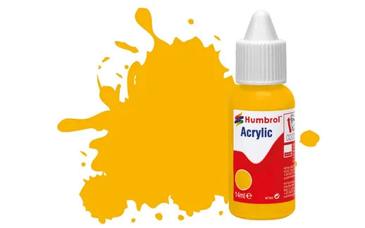 HUMBROL Acrylic Dropper Bottle Model Paint 14ml ALL COLOURS Matt Gloss Satin Airfix