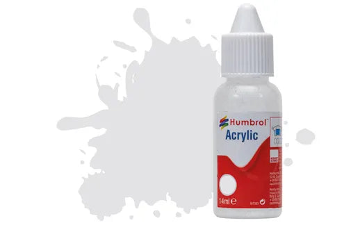HUMBROL Acrylic Dropper Bottle Model Paint 14ml ALL COLOURS Matt Gloss Satin Airfix