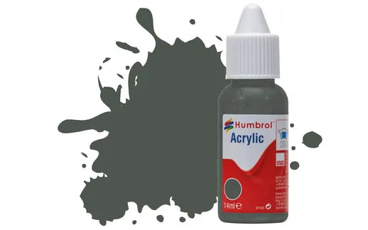 HUMBROL Acrylic Dropper Bottle Model Paint 14ml ALL COLOURS Matt Gloss Satin Airfix